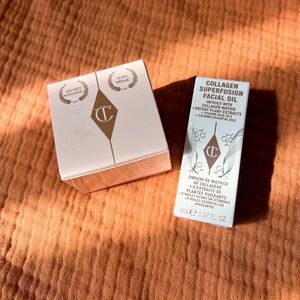 Charlotte Tilbury Collagen Facial Oil and Magic Cream Set